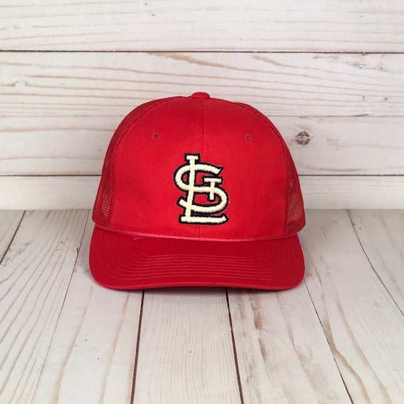 Vintage St Louis Cardinals Sports Specialties Patch Trucker 