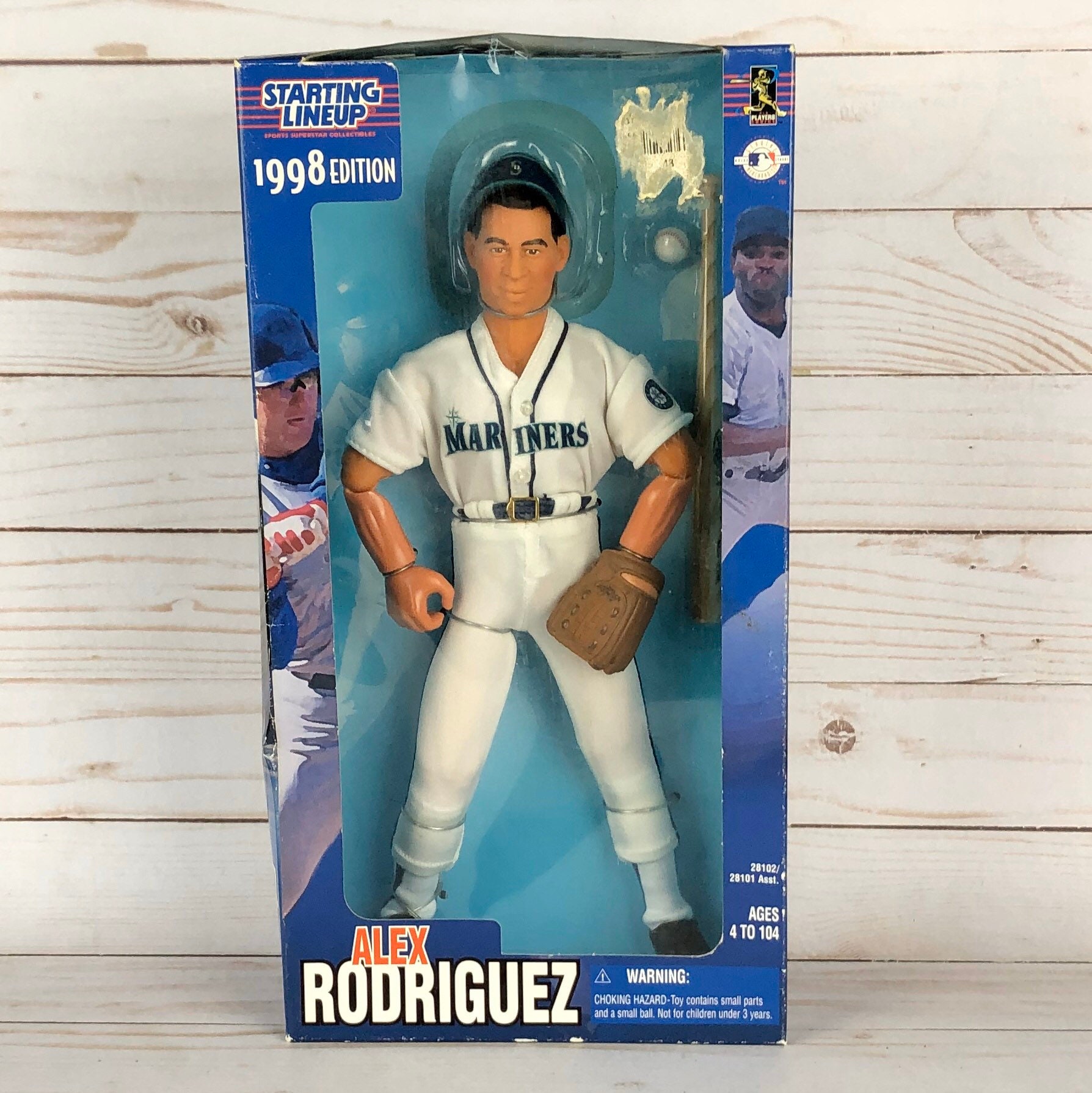 Starting Lineup Alex Rodriguez 1998 Mariners Doll