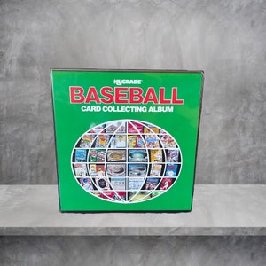 Vintage 1988 Hygrade Baseball Card Collecting Album - A3