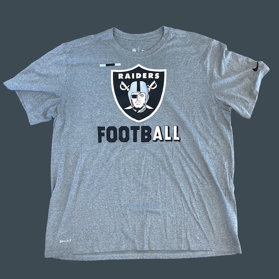 raiders dri fit t shirt
