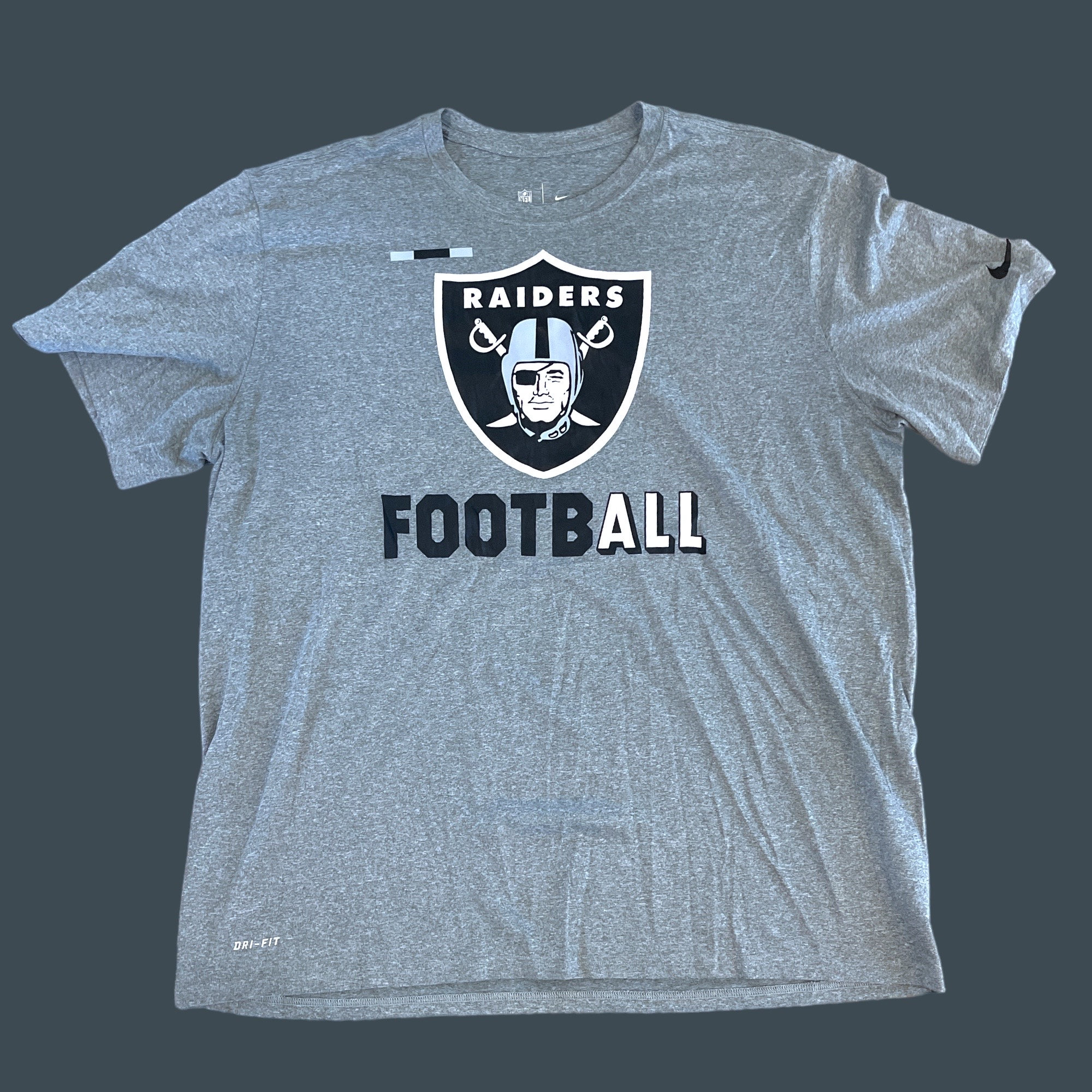 Nike Dri-FIT Exceed (NFL Las Vegas Raiders) Women's T-Shirt.