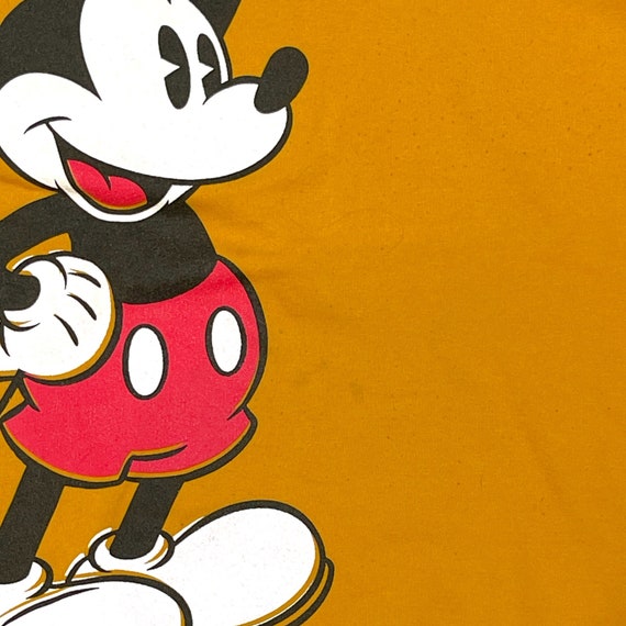 Vintage Mickey Mouse Sweatshirt Crew Neck Disney … - image 4