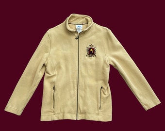 Disneyland Resort 1955 Mickey Mouse Men’s Knit Zip Up Sweatshirt Jacket Size Medium - A5