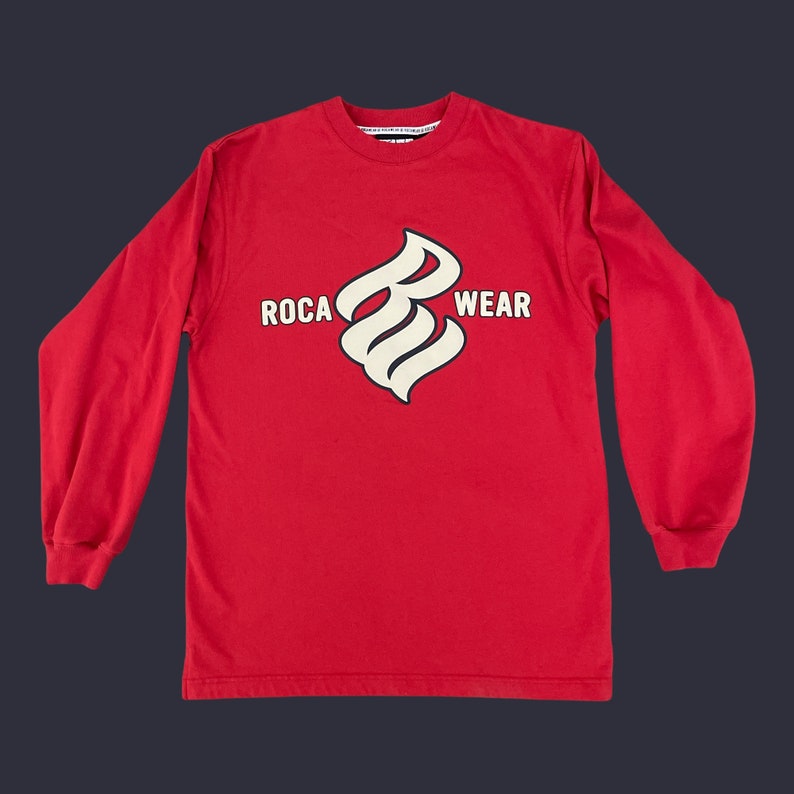 Vintage Rocawear Red Long Sleeve Puff 