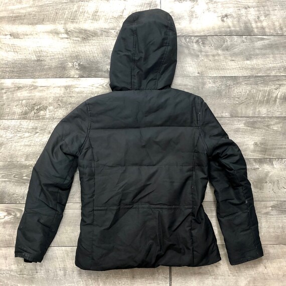 Sean John Feathers Down Filled Black Hooded Jacket Womens Size Small Etsy Australia