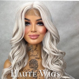 Realistic white wig hot sale