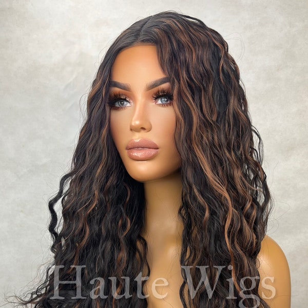 Jerry Curl Human Hair Wig Etsy