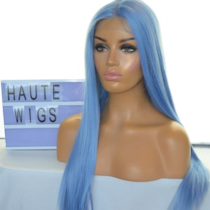 Blue wig asda top