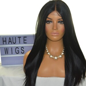 Thick human hair lace front hot sale wig