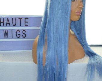 Blue sky wig 003 hot sale