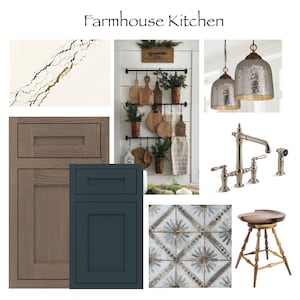 Interior Design Moodboard and Shopping List