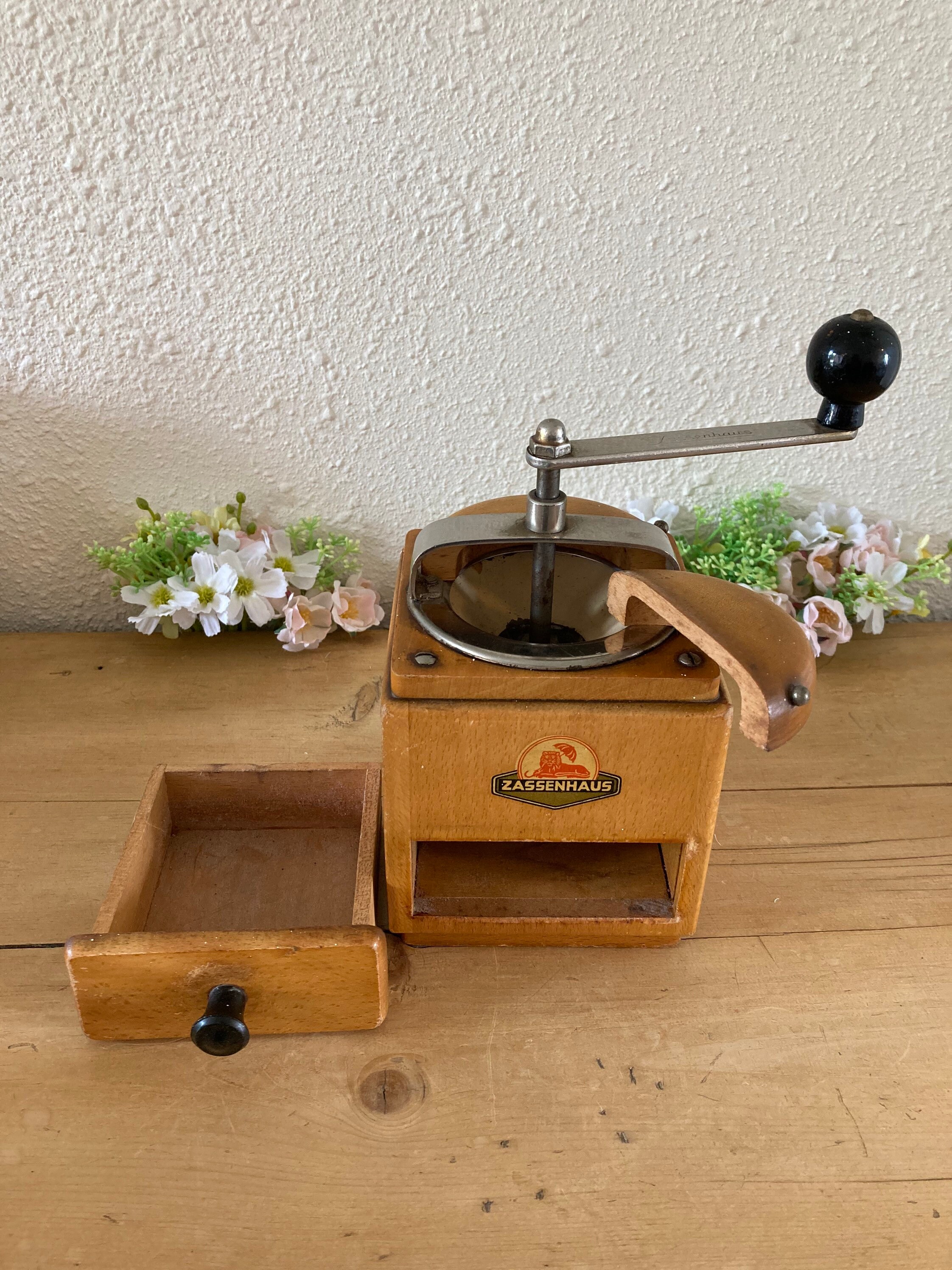 Zassenhaus Coffee Grinder Vintage Coffee Grinder Retro Etsy