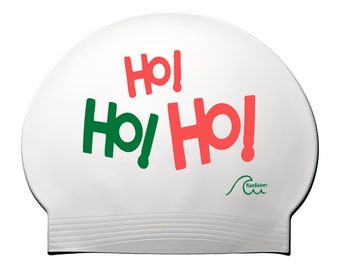 Ho Ho Ho- Latex Swim Cap