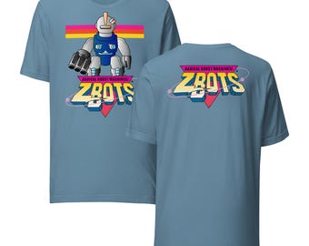 Camiseta gráfica Z-Bots (estampado en la parte delantera y trasera)