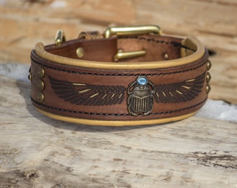 Adams leather collar Clearance