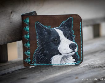 Border Collie wallet