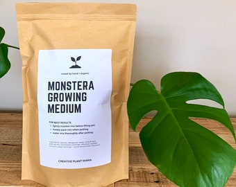 MONSTERA Soil Mix - Houseplant Growing Medium - 3 LB / 2 Gallon