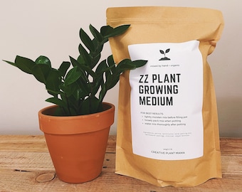 Buy ZZ Plant Soil Mix - Houseplant Growing Medium - 3 LB / 2 Gallon Online  in India - Etsy