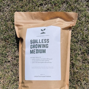 SOILLESS Houseplant Growing Medium - 3 LB / 2 Gallon