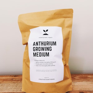 ANTHURIUM Soil Mix - Houseplant Growing Medium - 3 LB /  / 2 Gallon