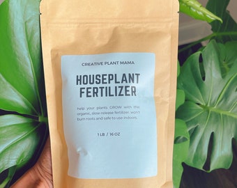 Houseplant Fertilizer - Organic - 1 LB / 16 OZ