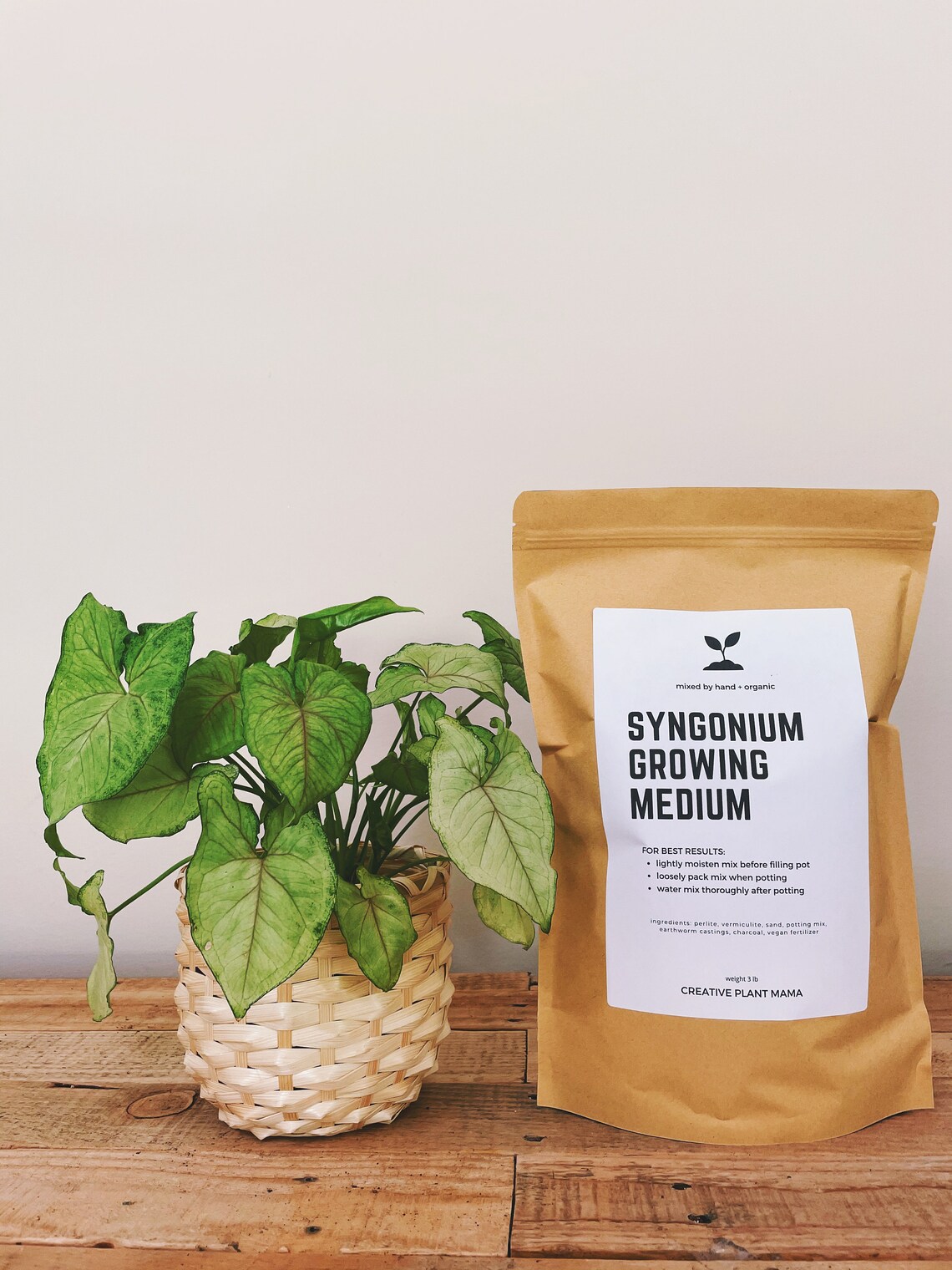 SYNGONIUM Soil Mix Houseplant Growing Medium 4 LB Bag Etsy