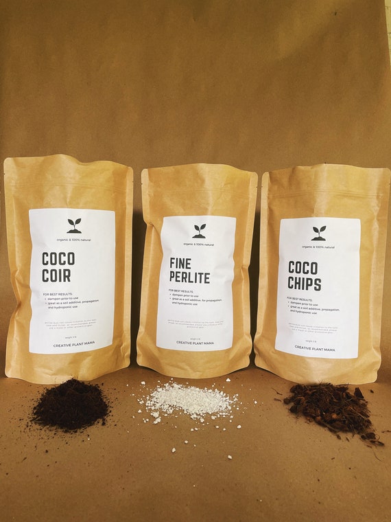 Soil Amendment Kit - Perlite, Coco Coir and Coco Chips