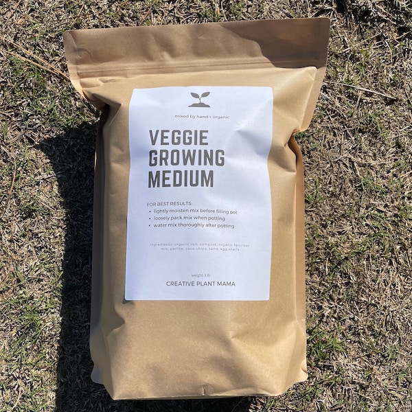 Veggie Soil Mix - 3 LB Bag