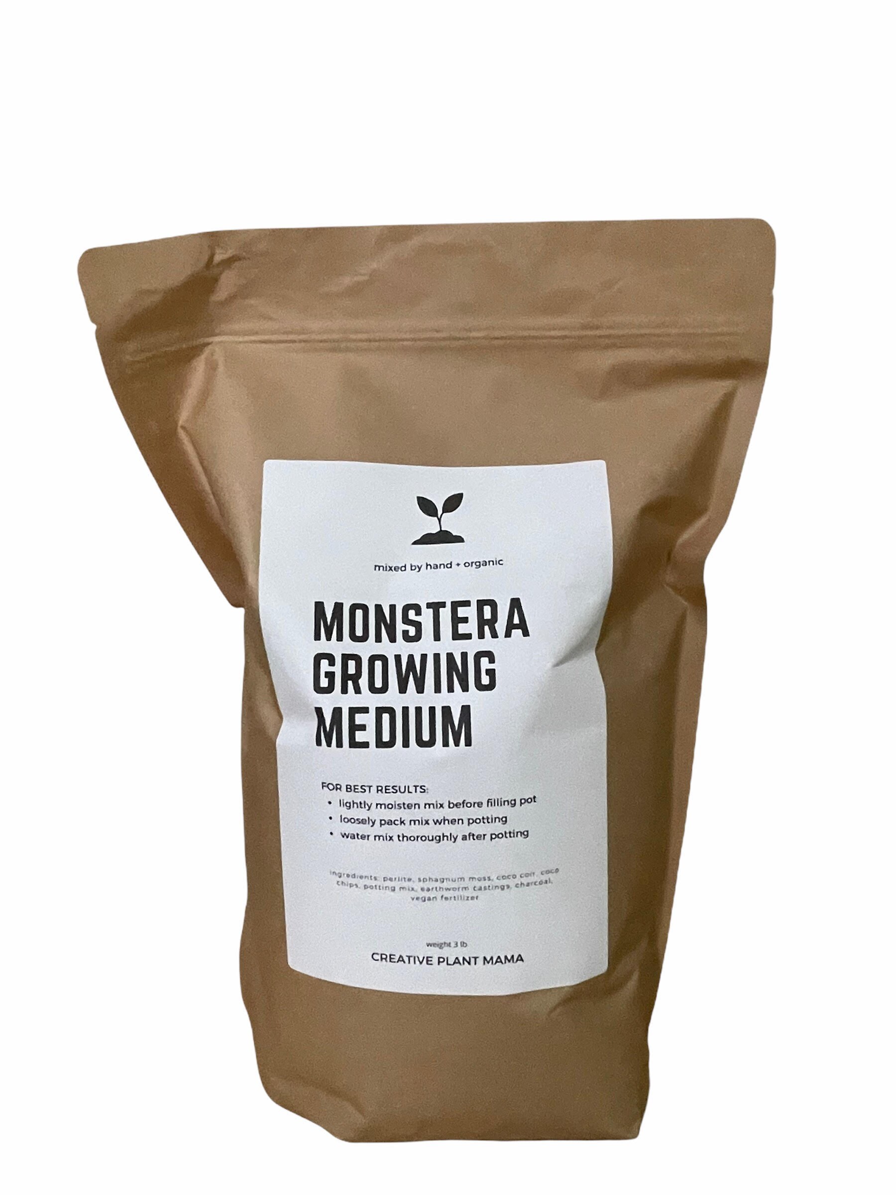 MONSTERA Soil Mix - Houseplant Growing Medium - 3 LB / 2 Gallon - Etsy