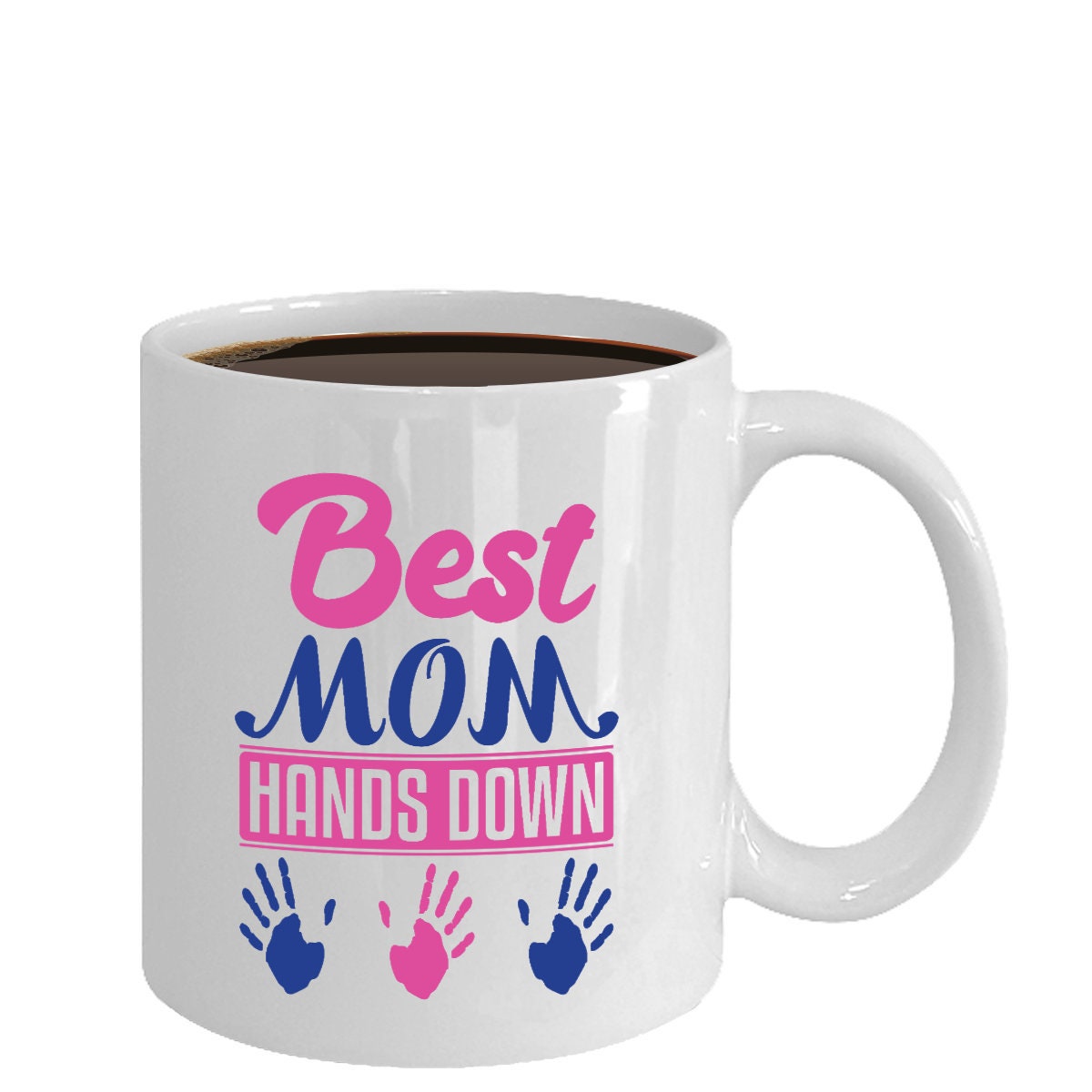 Best Mom Hands Down Gift for Mom Mother's Day Etsy UK