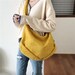 4 Color Large Capacity crossbody bag, Messenger bag, Frosted crossbody bag, Shoulder bag, Hippie Bag, Boho Bag 