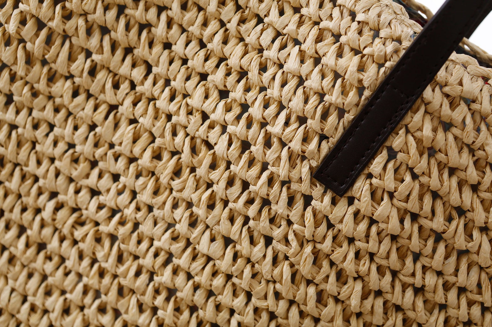 Paper rope weave handbag Latest Fashionable Classic Straw | Etsy