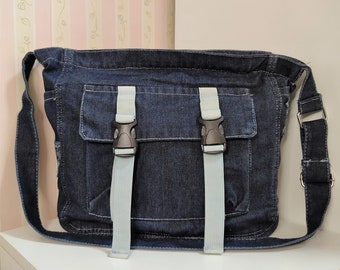 Canvas bag Denim bag Crossbody bag Shoulder bag Tote Handbag Simple style