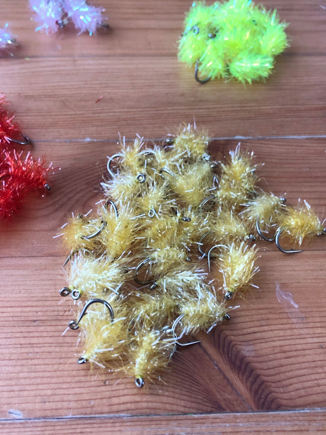 12 Mosche Da Pesca Uovo Tungsteno UV Estaz &ndash; Per Salmone, Steelhead E Trota