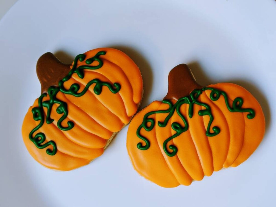 Pumpkin Sugar Cookies Etsy