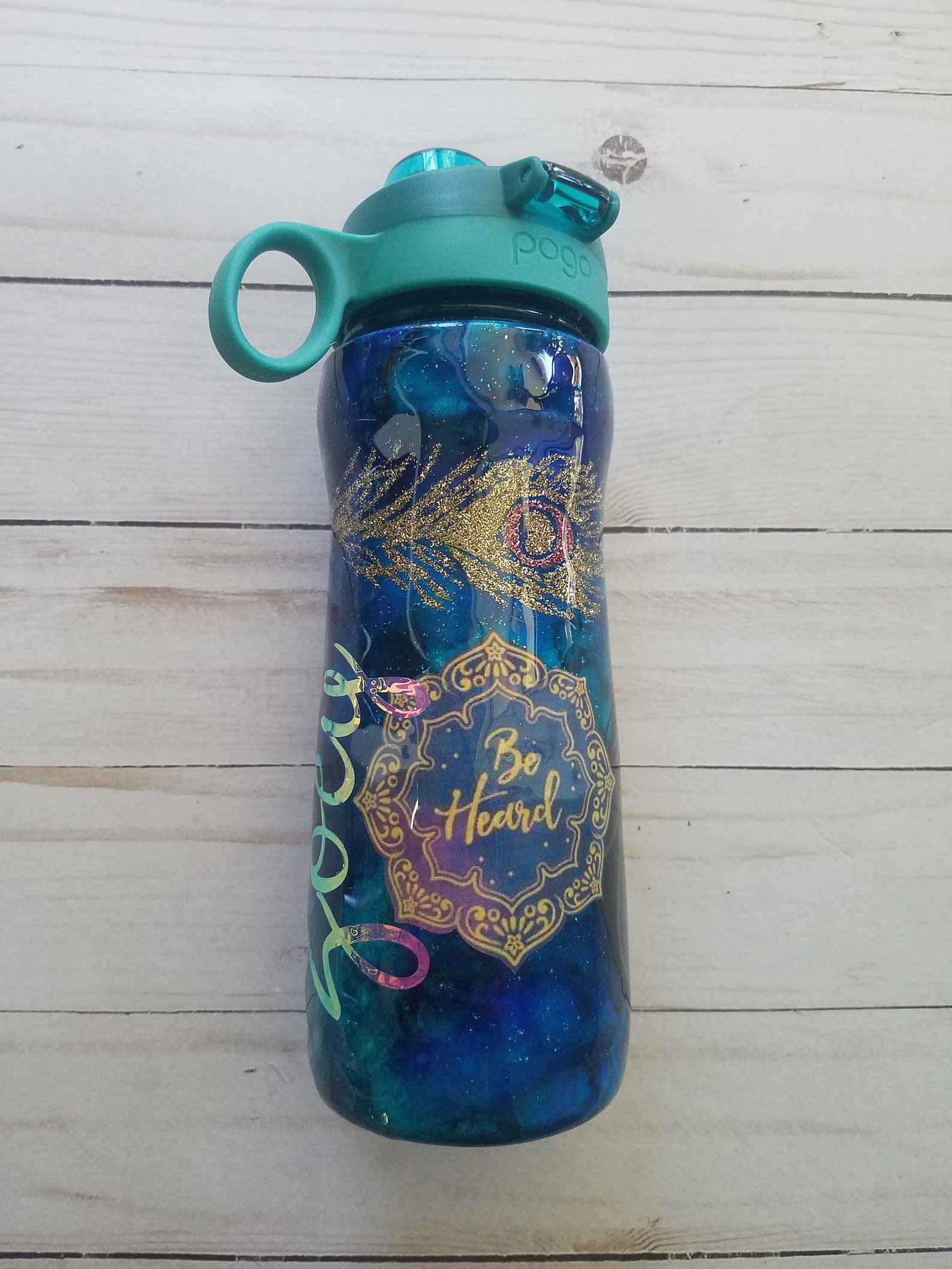 Princess Jasmine Water Bottle Aladdin Water Bottle Painted Etsy