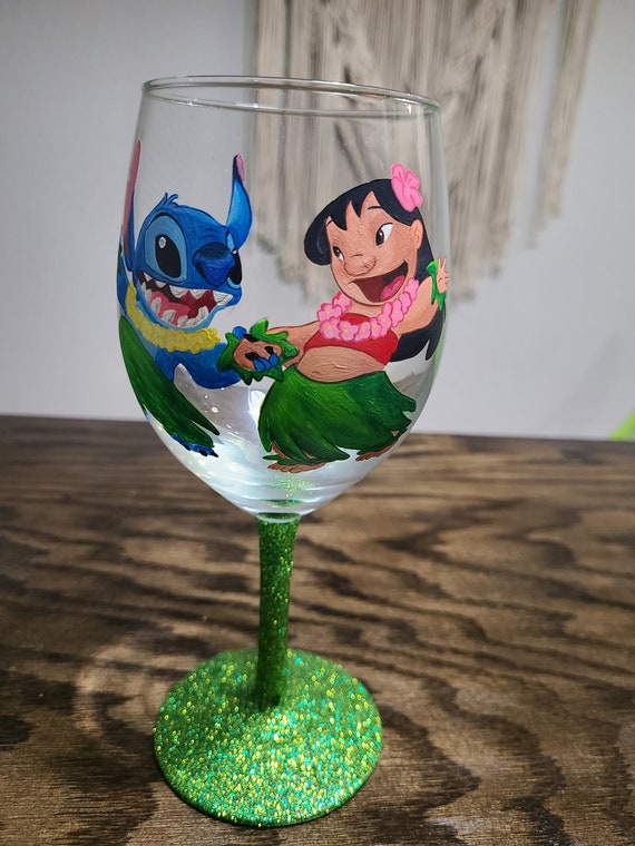 Lilo & Stitch 16 oz. Pint Glass Set of 2 - Entertainment Earth