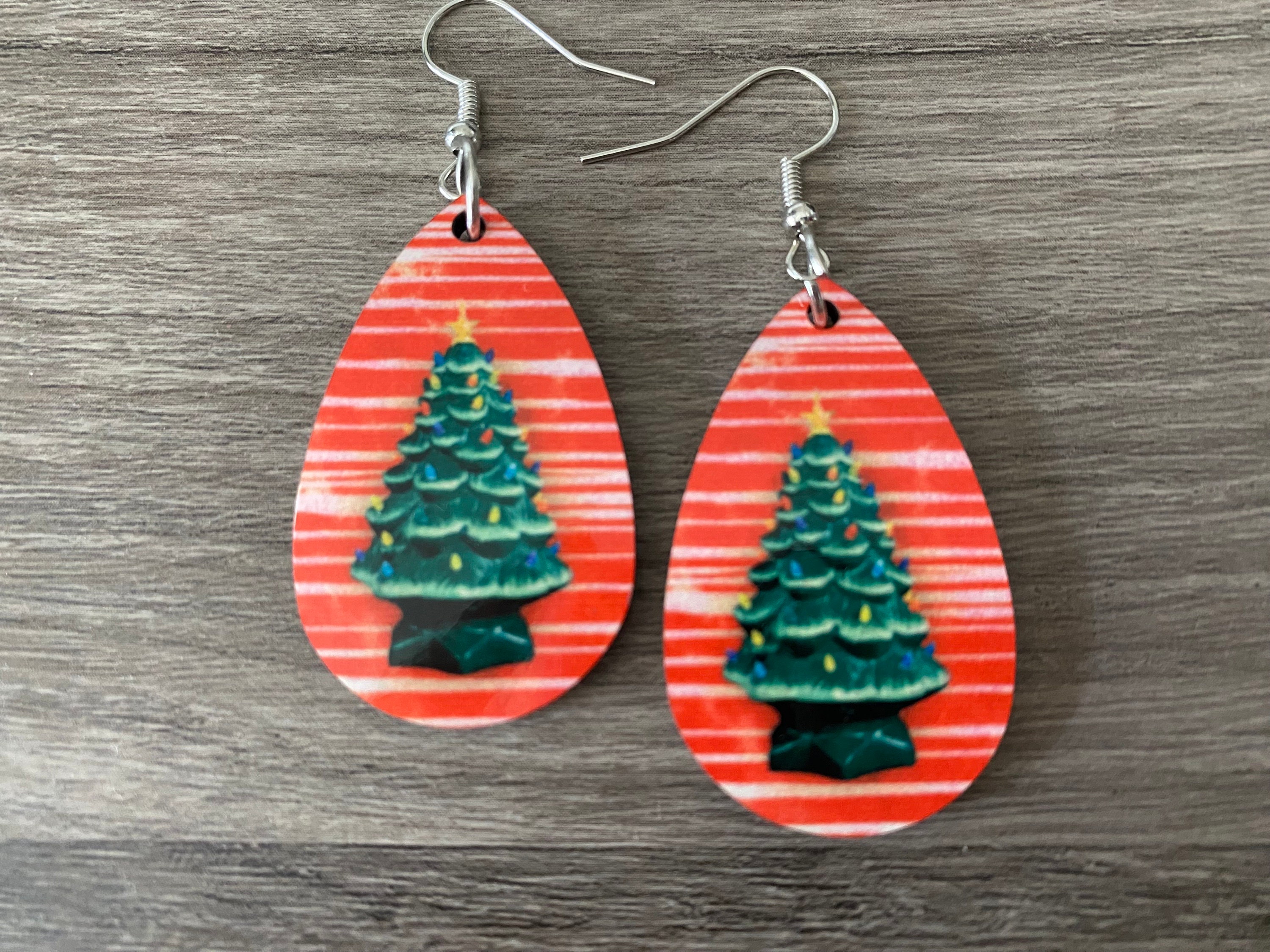 Christmas / Christmas Tree / Candy Cane / Dolly Parton Tree / Etsy