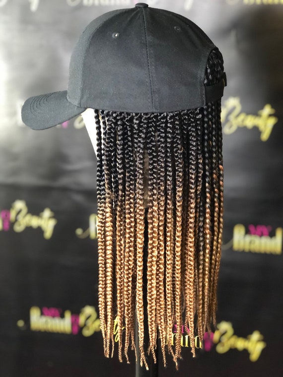Box Braid Hat Wig - Etsy Canada