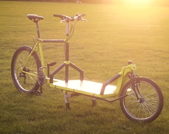 DIY-bakfiets - Plannen en blauwdrukken, bouwinformatie en 3D-model