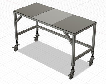 Welding Table - Plans and Measurements + 3D Model