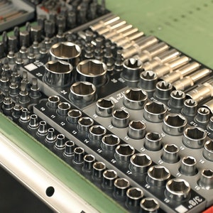 Gridfinity Socket Organizers for GEDORE RED Socket Sets
