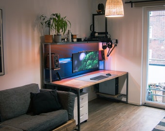 PLÄNE ZUM HERUNTERLADEN für Feature Packed Home Office / Gaming Schreibtisch / PC Arbeitsplatz