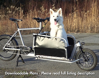 Compact Cargo Bike Plans – Ultra-Compact DIY Electric Cargo Bike (Vandelay CCX)
