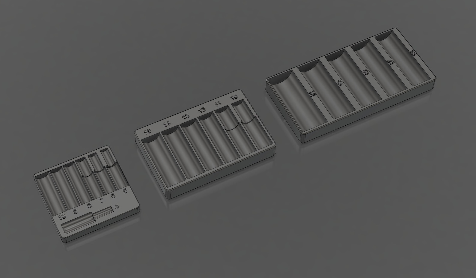 Gridfinity Socket Organizers for GEDORE RED Socket Sets - Etsy