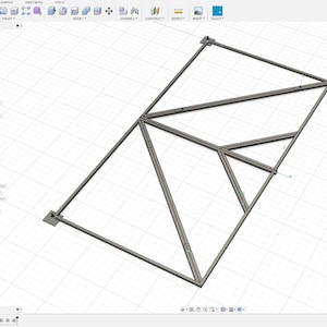 Faltbare Metalltür - 3D Modell und Pläne
