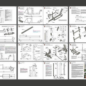 DIY Cargo Bike Plans and Blueprints, Building Info and 3D Model image 5