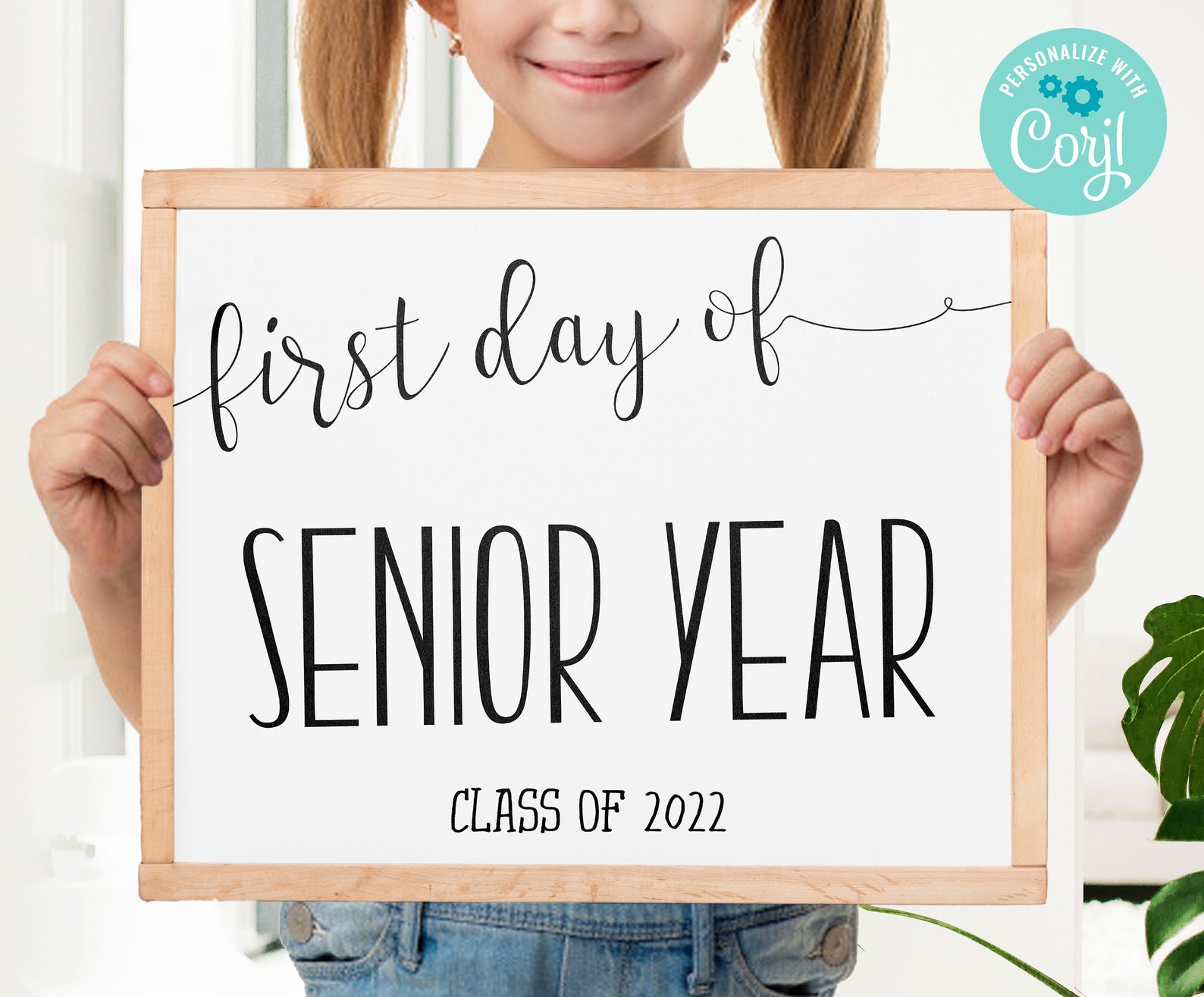Editable First Day Senior Year Sign Printable Senior Class Of Etsy Editable First Day Senior Year Sign Printable Senior Class Of Etsy