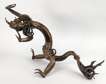 麒麟像①　神獣　asian antique 古銅　書道具水滴 麒麟像① 神獣 asian antique 古銅 書道具水滴 （麒麟像① 神獣