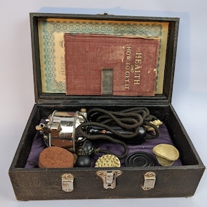 1912 Hamilton Beach New Life Antique Vibrator Hysteria Steely Dan Original  Health Book, Model Number 9318 Type D Edwardian Steampunk Sex Toy